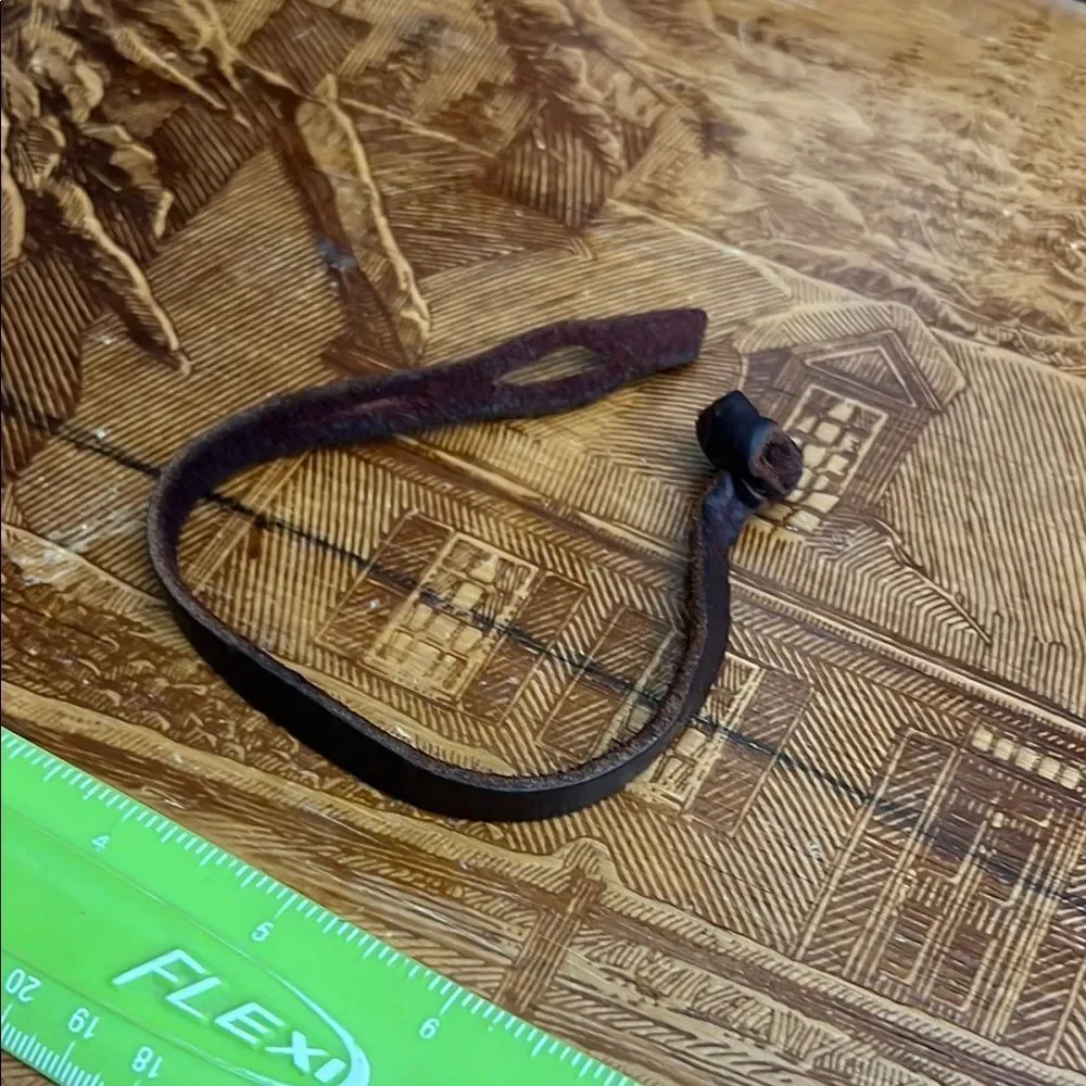 Unisex Brown Minimalist Jewelry leather Bracelet